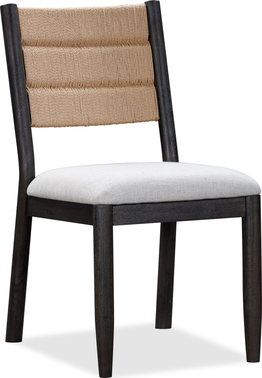 Ridgewood Danish Cord Dining Chair in Yin - View 2