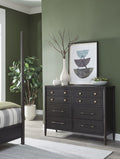 Ridgewood Eight Drawer Oak Wood Dresser in Yin