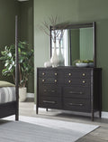 Ridgewood Eight Drawer Oak Wood Dresser in Yin