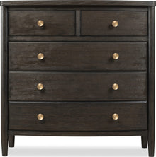 Ridgewood Five Drawer Small Chest in Yin - View 2