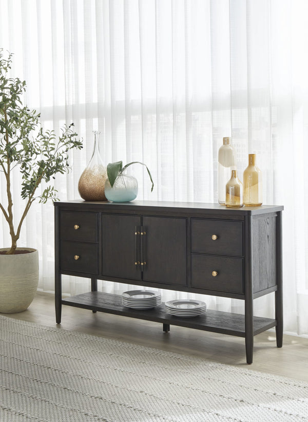 Ridgewood Four Drawer Two Door Sideboard in Yin