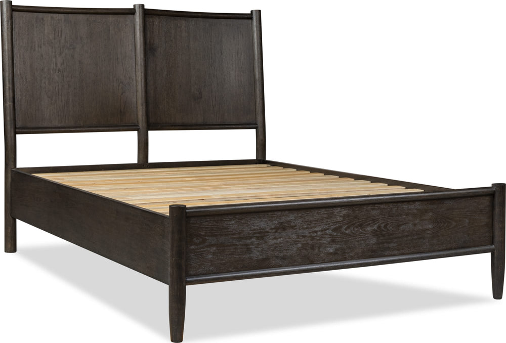 Ridgewood Oak Wood Platform Bed in Yin - View 7