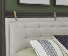 Ridgewood Upholstered Poster Bed in Yin and Turtle Dove Linen - View 2