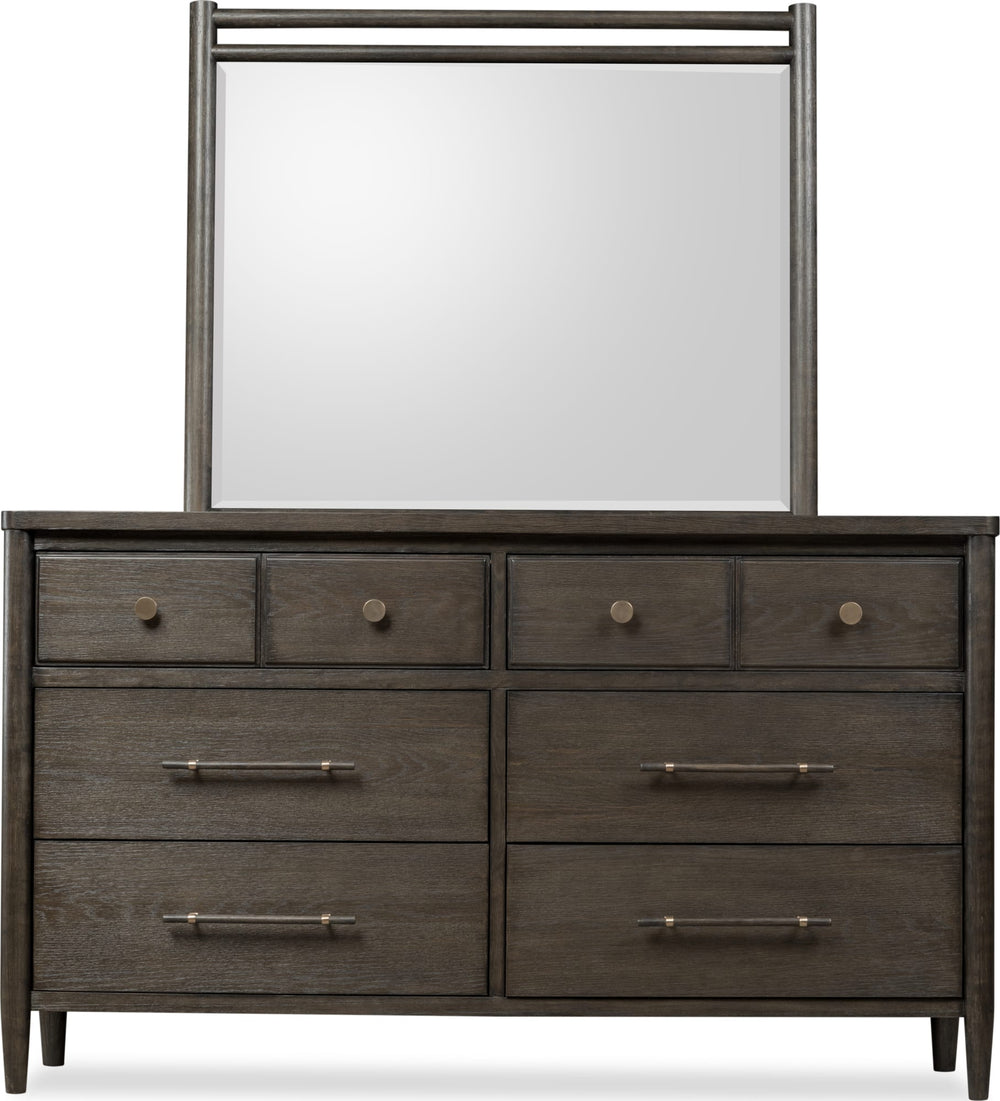 Ridgewood Wall or Dresser Mirror in Yin - View 5