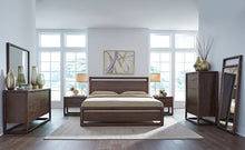 Sterling Acacia Wood Platform Bed in Brown Spice - View 10