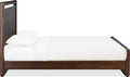 Sterling Acacia Wood Platform Bed in Brown Spice