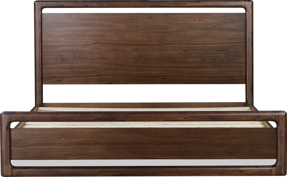 Sterling Acacia Wood Platform Bed in Brown Spice - View 6