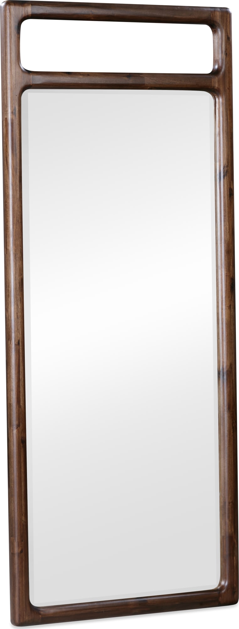 Sterling Beveled Glass Floor Mirror in Brown Spce - View 2