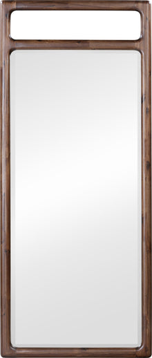Sterling Beveled Glass Floor Mirror in Brown Spce - View 3
