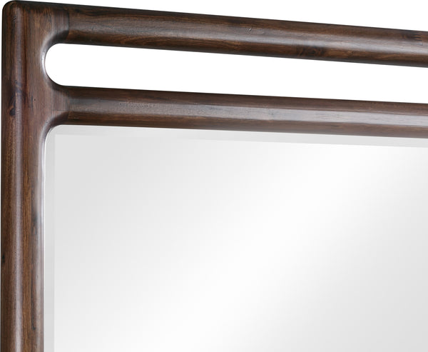 Sterling Beveled Glass Wall or Dresser Mirror in Brown Spice alternate view