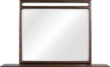 Sterling Beveled Glass Wall or Dresser Mirror in Brown Spice - View 3