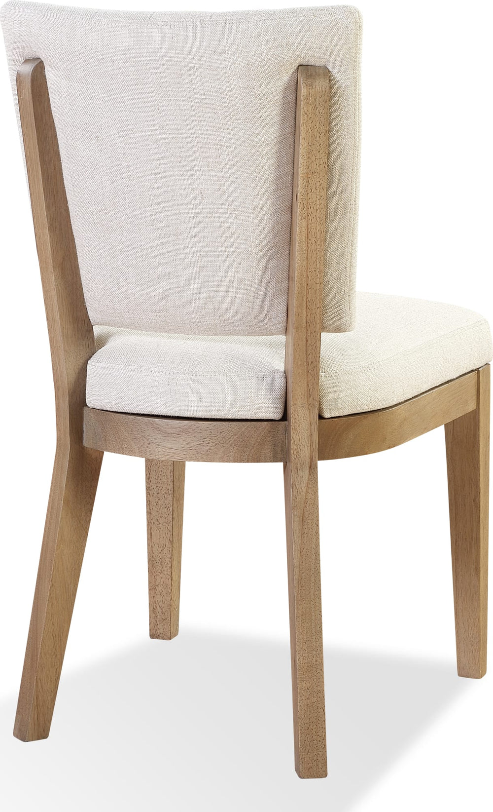 Saratoga Channel Back Upholstered Dining Chair in Natural - View 5
