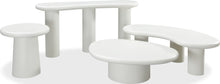 Stanford Tall Wooden Coffee Table in Rice - View 10