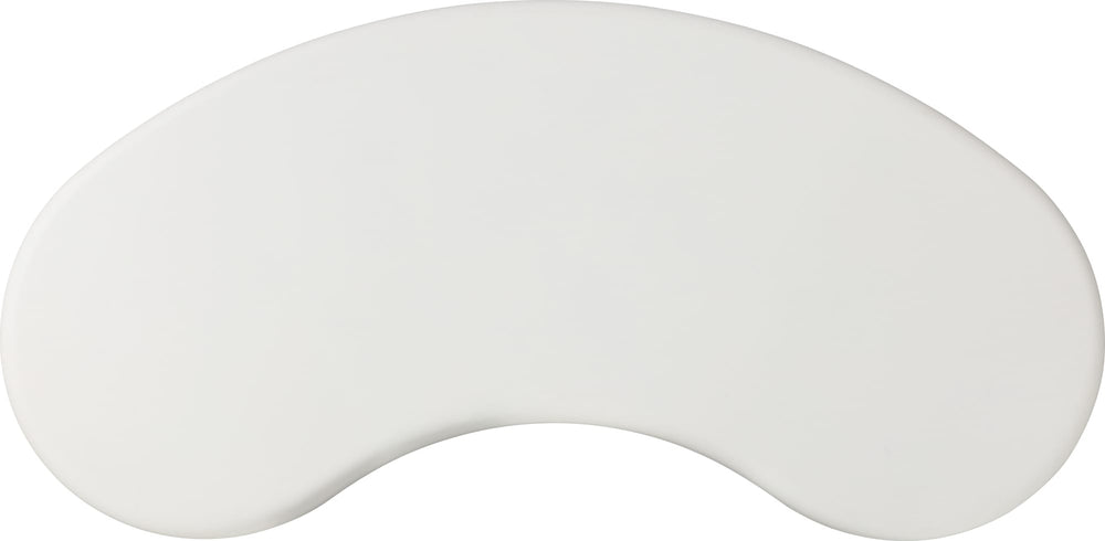 Stanford Tall Wooden Coffee Table in Rice - View 5