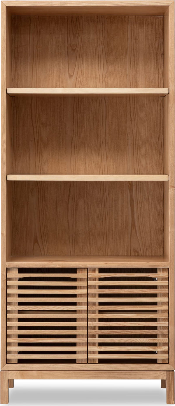 Thornton Bookcase - Flaxen