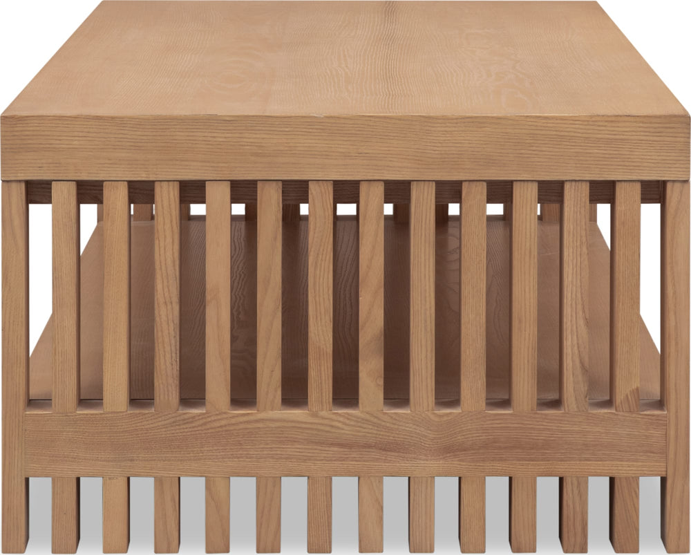Thornton Coffee Table - Flaxen - View 3