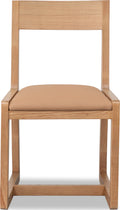 Thornton Dining Chair - Flaxen/Cam Tan