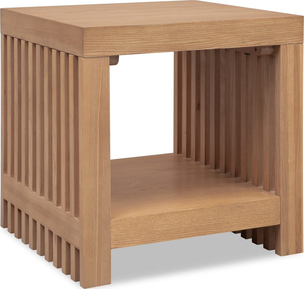 Thornton Side Table - Flaxen - View 2