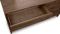 Thornton Six Drawer Ash Wood Dresser in Roux