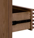 Thornton Six Drawer Ash Wood Dresser in Roux