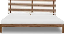Thornton Solid Ash Platform Bed in Roux - View 2