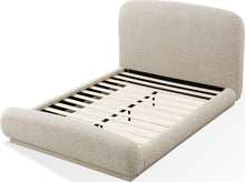 Tirimbina Chenille Upholstered Platform Bed in Hyena - View 7