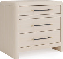 Wallen 3 Dwrs Nightstand - White Sand - View 4
