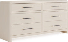 Wallen 6 Drawer Dresser- White Snd - View 5