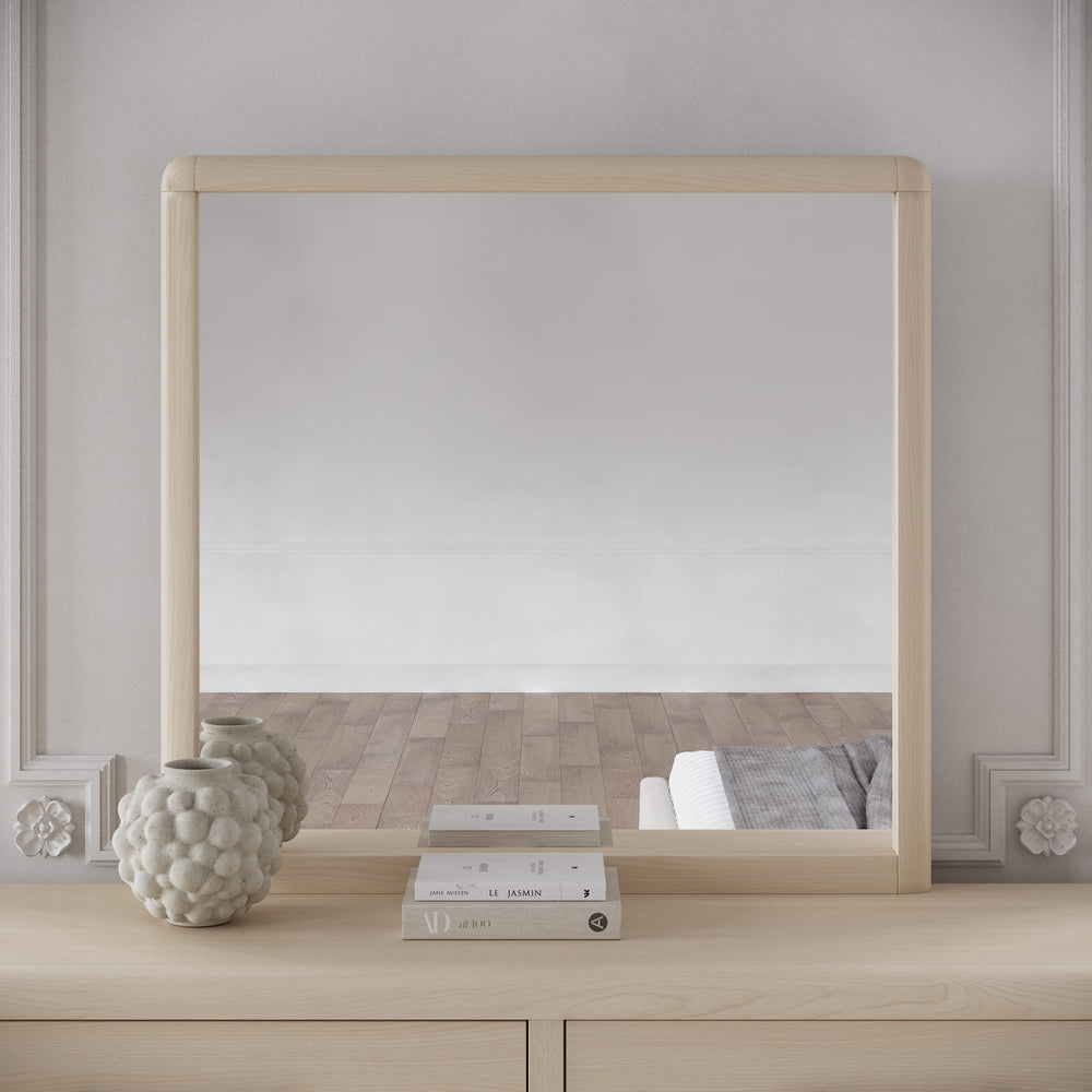 Wallen Mirror- White Sand