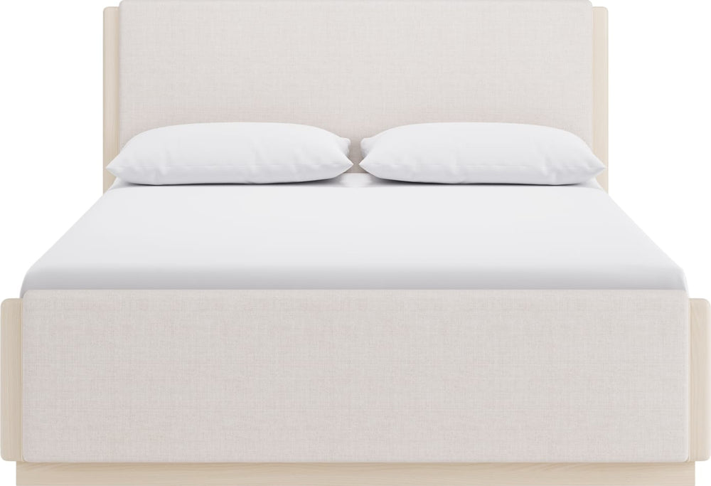 Wallen Upholstered Full Bed - Wht Snd - View 3