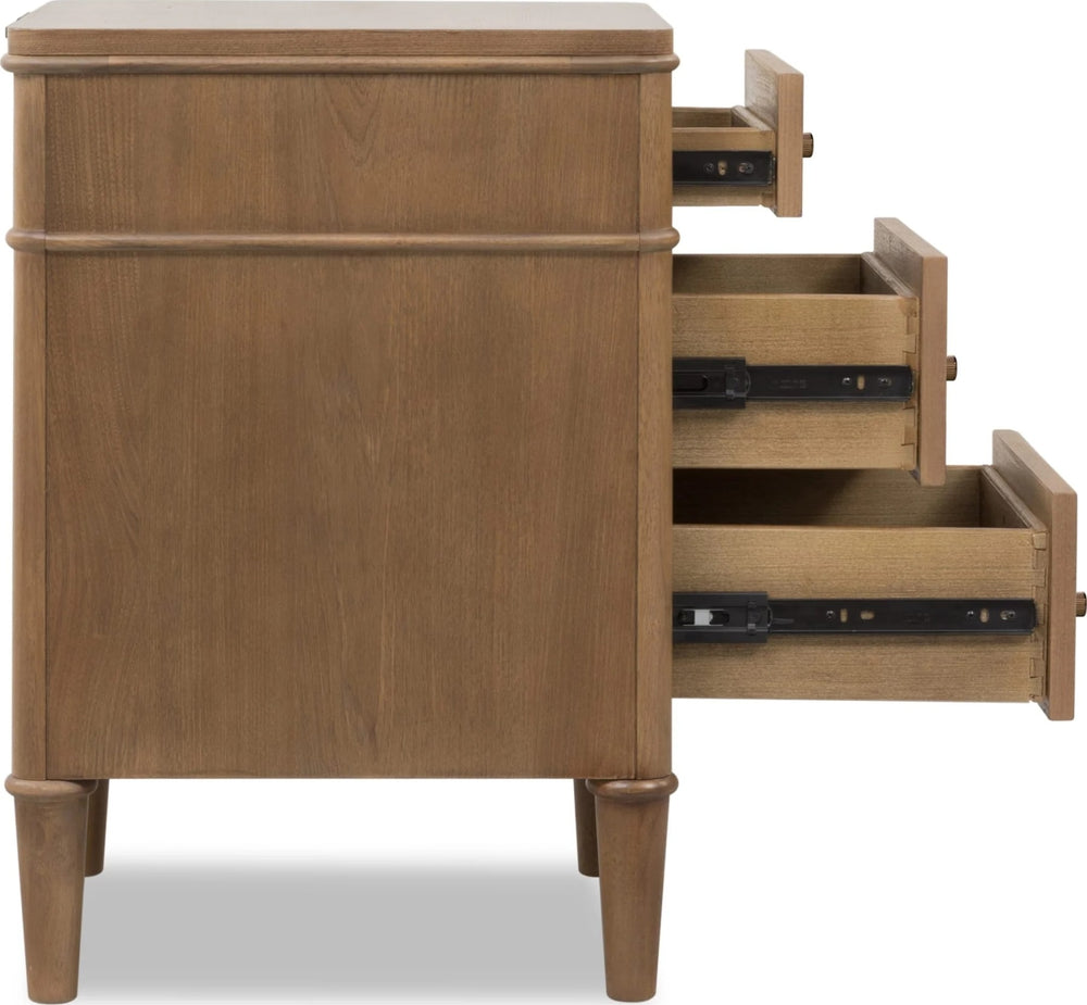 Winslow 3 Drw Nightstand w/CM - Clstn - View 4