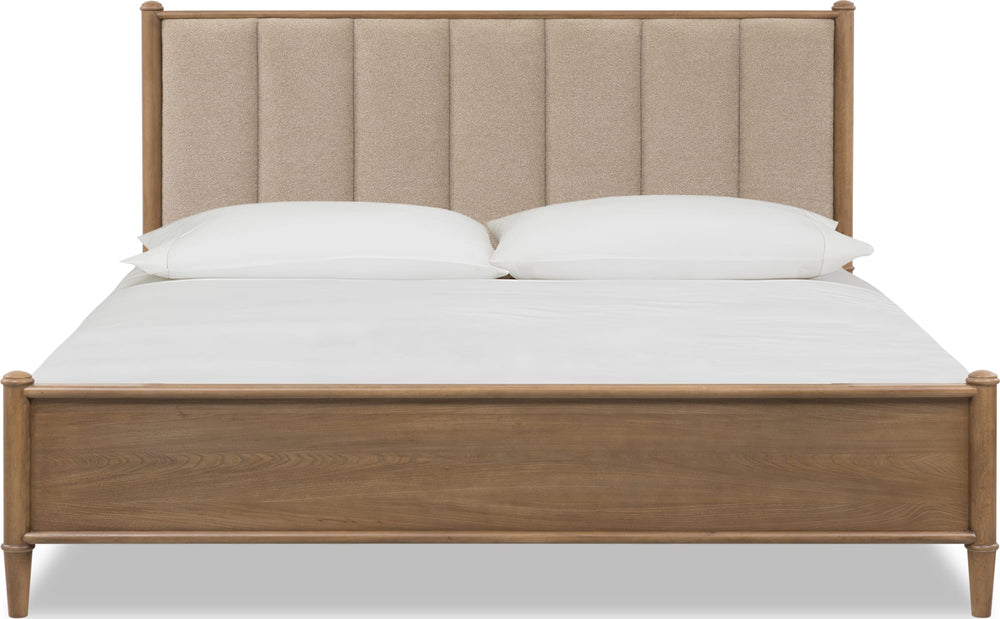 Winslow Wd/Upholstered Queen Bed - Cp/Cl