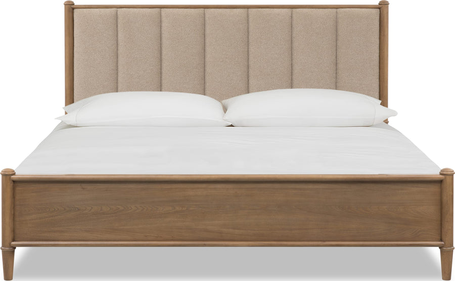 Winslow Wd/Upholstered Queen Bed - Cp/Cl