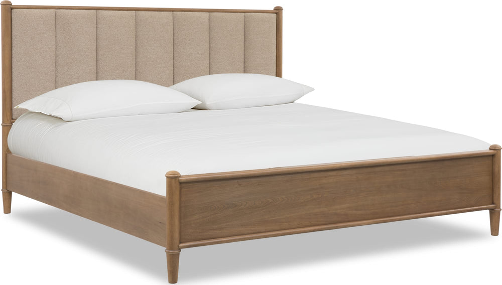 Winslow Wd/Upholstered Queen Bed - Cp/Cl - View 2