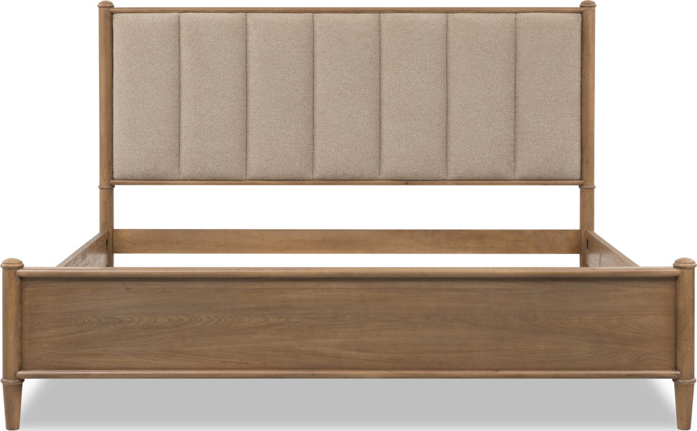 Winslow Wd/Upholstered Queen Bed - Cp/Cl - View 4