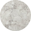 Wentworth Stone Top Metal Base Round Dining Table in Grigio