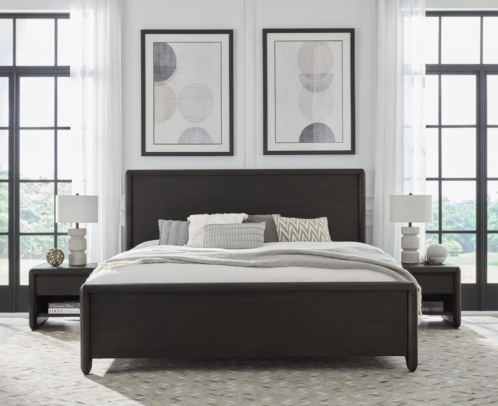 Wexford Acacia Wood Platform Bed in Jaguar - View 2