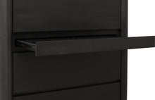 Wexford Five Drawer Acacia Wood Chest with Jewelry Tray in Jaguar - View 7