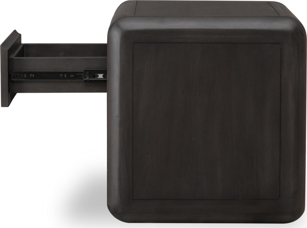 Wexford One Drawer Acacia Wood Nightstand in Jaguar - View 5