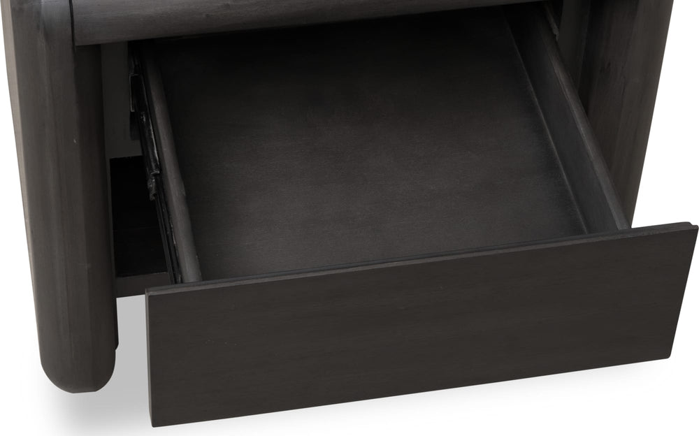 Wexford One Drawer Acacia Wood Nightstand in Jaguar - View 7