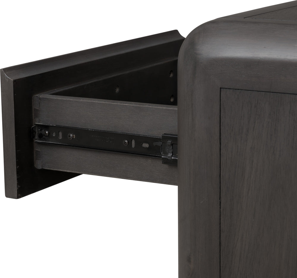 Wexford One Drawer Acacia Wood Nightstand in Jaguar - View 8
