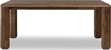 Wexford Rectangular Acacia Wood Leg Table in Impala - View 3