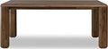 Wexford Rectangular Acacia Wood Leg Table in Impala