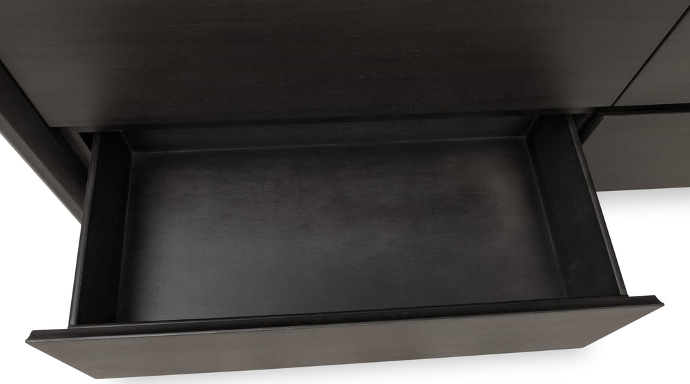 Wexford Six Drawer Acacia Wood Dresser in Jaguar - View 10