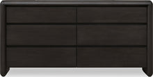 Wexford Six Drawer Acacia Wood Dresser in Jaguar - View 2