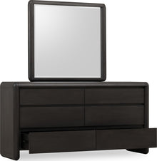 Wexford Six Drawer Acacia Wood Dresser in Jaguar - View 5