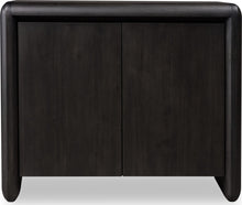 Wexford Two Door Acacia Wood Cabinet in Jaguar - View 2