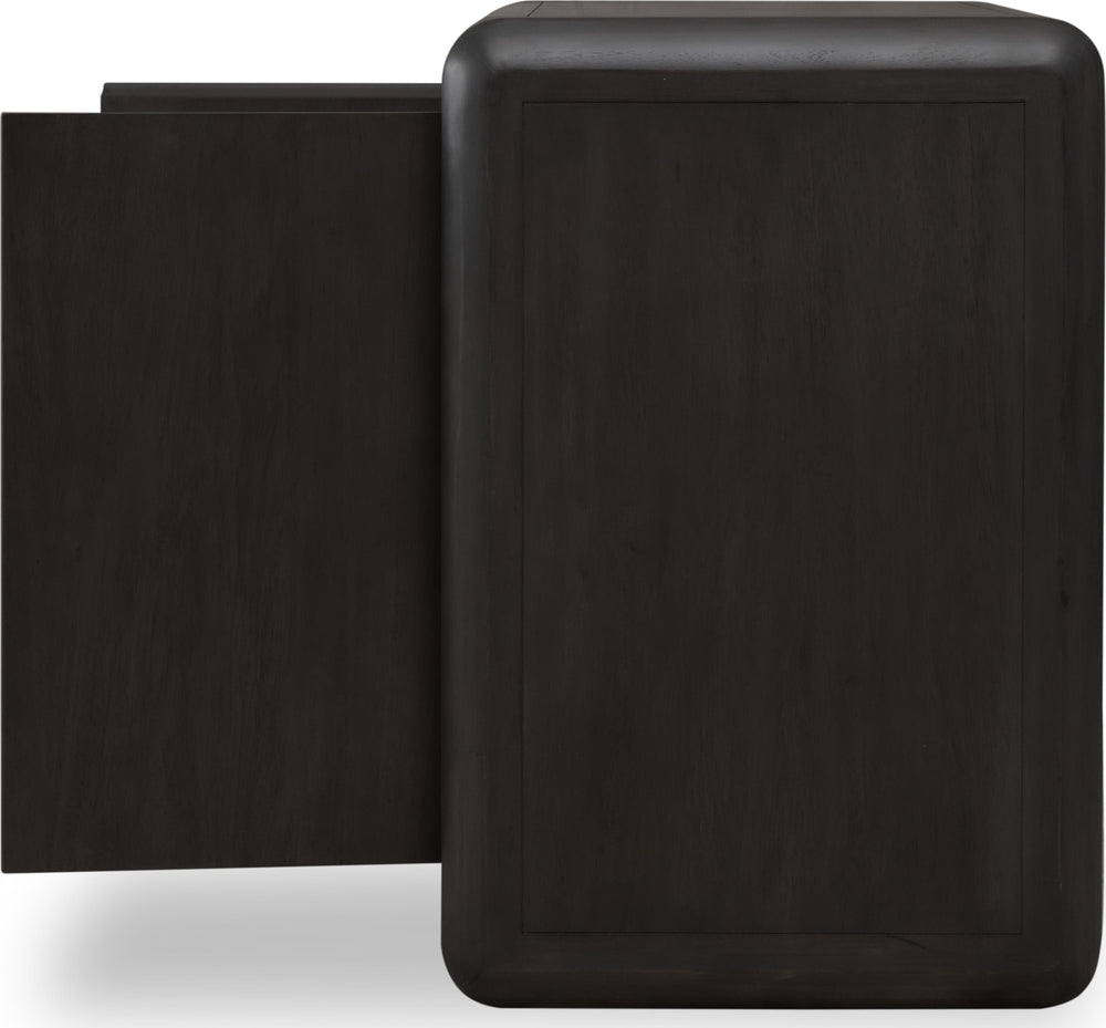 Wexford Two Door Acacia Wood Cabinet in Jaguar - View 4