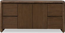 Wexford Two Door Four Drawer Acacia Wood Sideboard in Impala - View 2