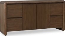 Wexford Two Door Four Drawer Acacia Wood Sideboard in Impala - View 3